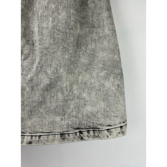 Retrofete Womens XS Willa Denim Mini Skirt Gray Stone FW20-3391 Made Italy NWT - Picture 14 of 16